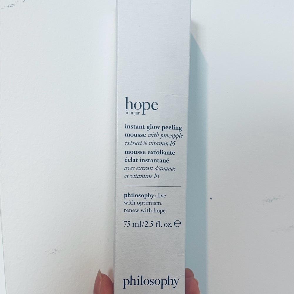 Philosophy Hope in a Jar Peeling Mousse - Cream